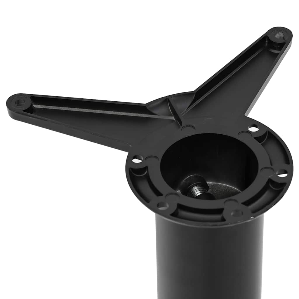 vidaXL 4 Height Adjustable Table Legs Black 710 mm 5