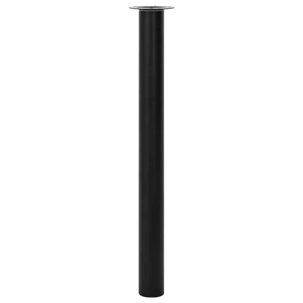 vidaXL Table Leg | Set of 2 | Black | Iron | Telescopic tech 2