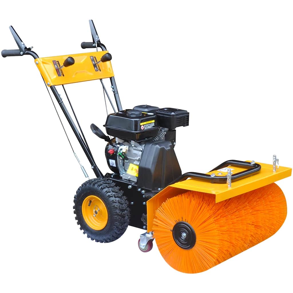 141978 Multifunctional Petrol-powered Snow Plough/Sweeper Set 6,5HP 3