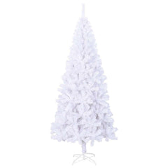 vidaXL Artificial Christmas Tree with Steel Stand 210 cm 910 Branches 2