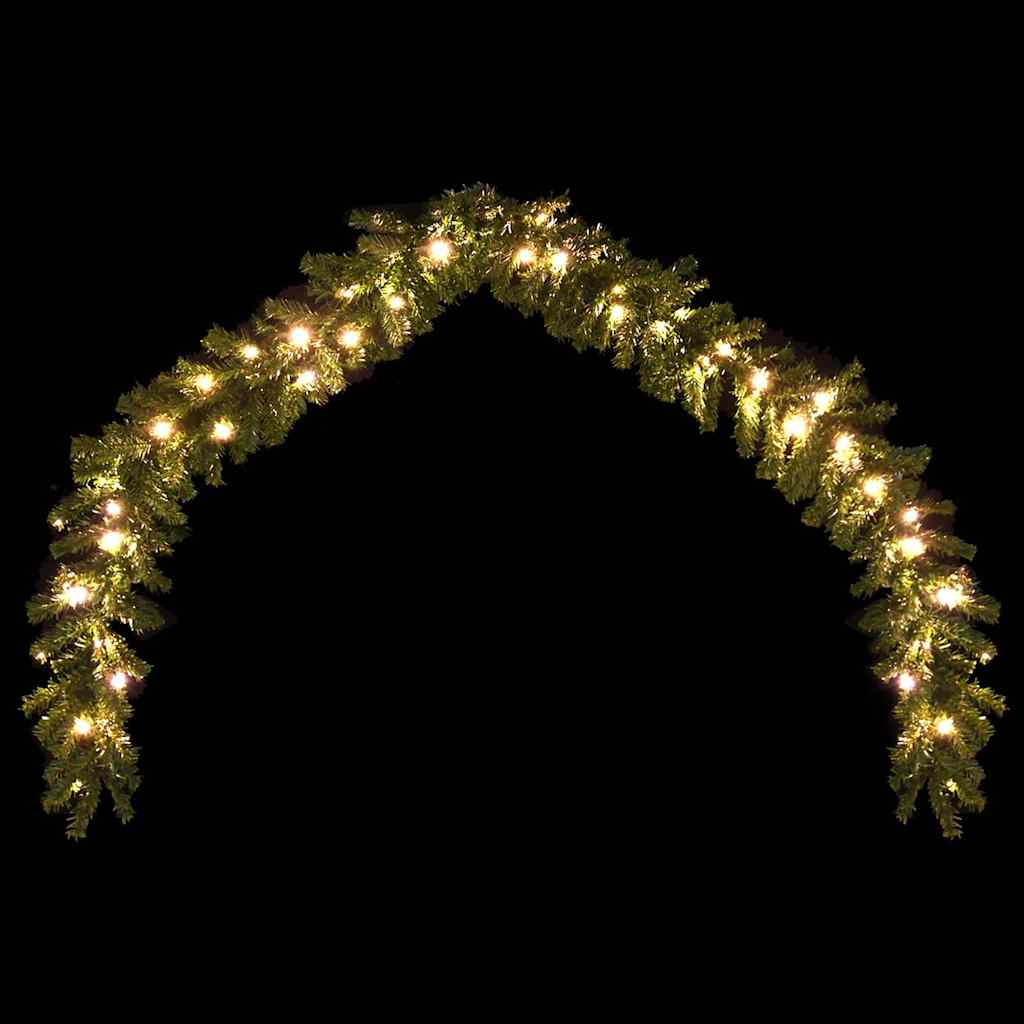 242425 Christmas Garland with LED Lights 20 m 5
