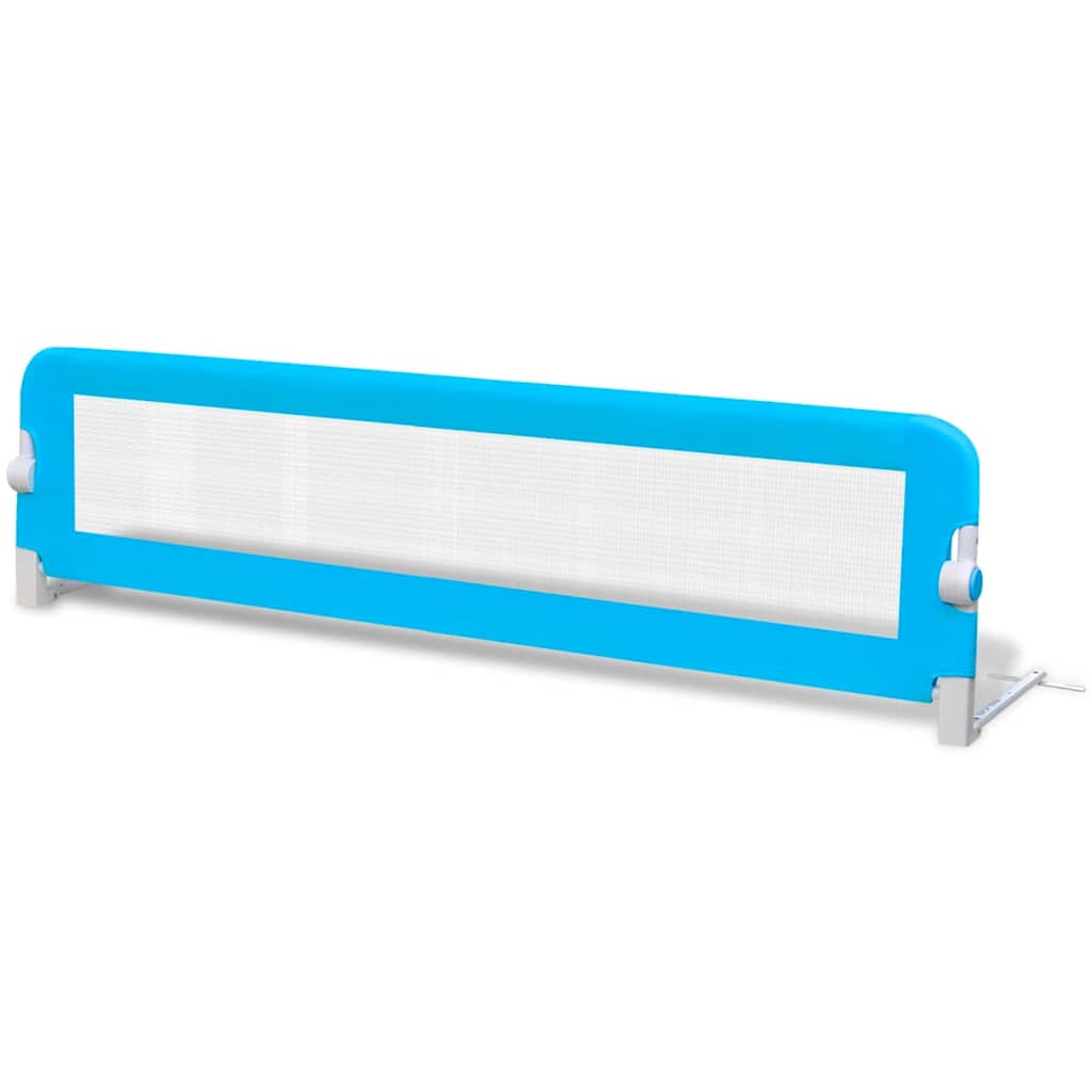 vidaXL Toddler Safety Bed Rail 150 x 42 cm Blue 2