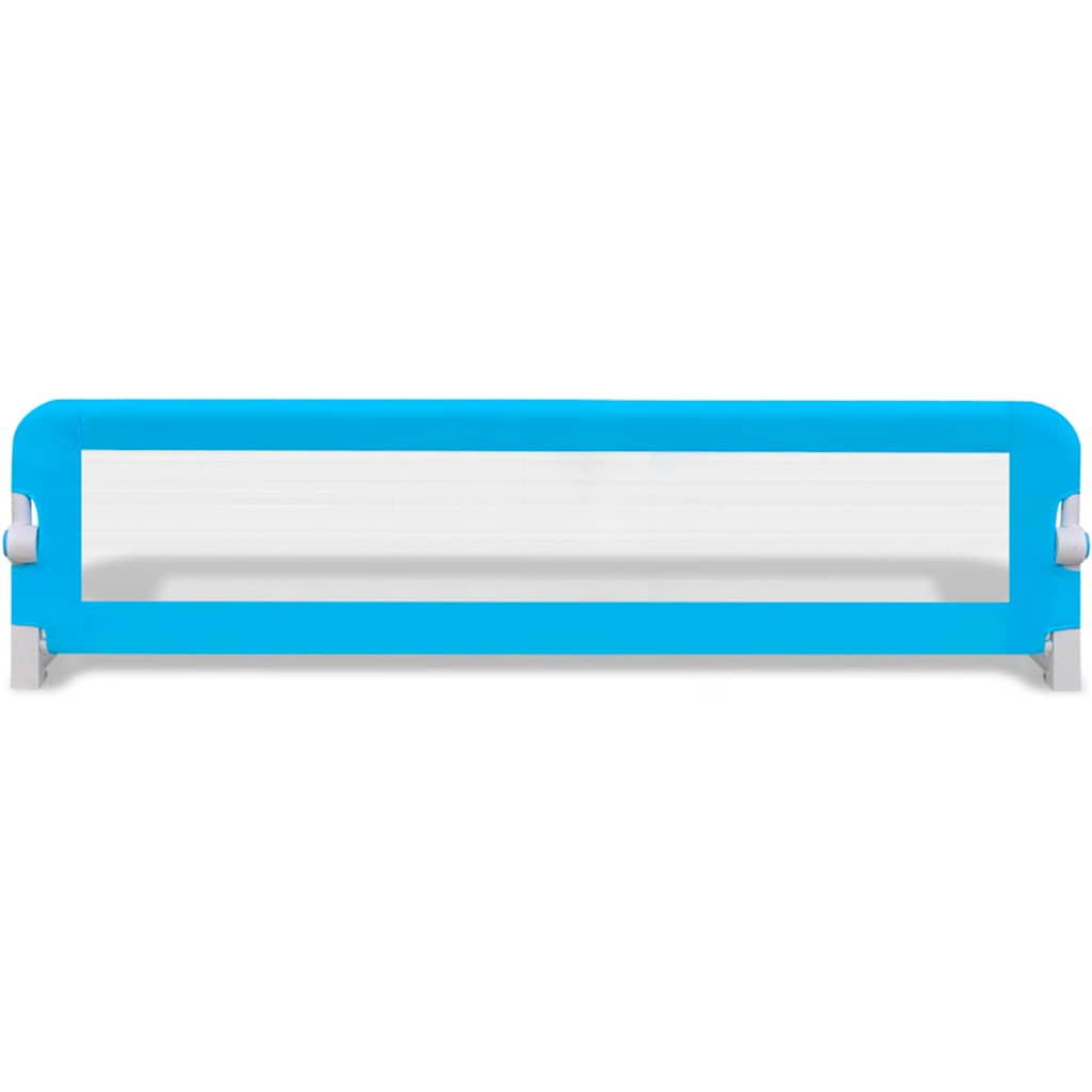 vidaXL Toddler Safety Bed Rail 150 x 42 cm Blue 3