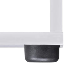 vidaXL Display Shelf | White | Melamine faced Engineered wood | Medium 6