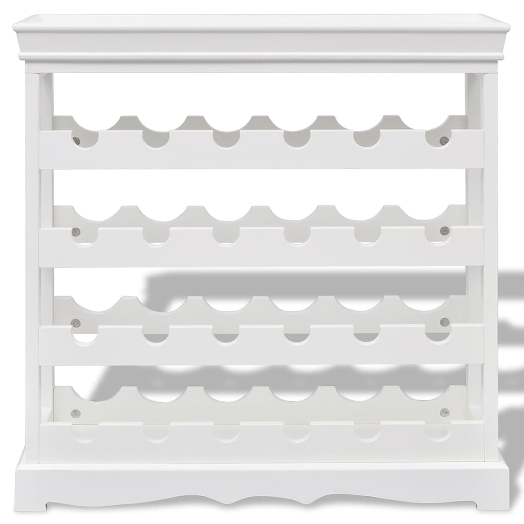 vidaXL Wine Cabinet Abreu White 3