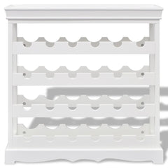 vidaXL Wine Cabinet Abreu White 3
