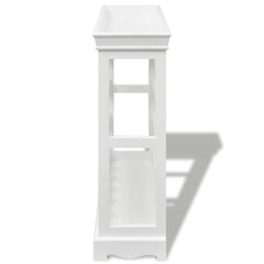 vidaXL Wine Cabinet Abreu White 5