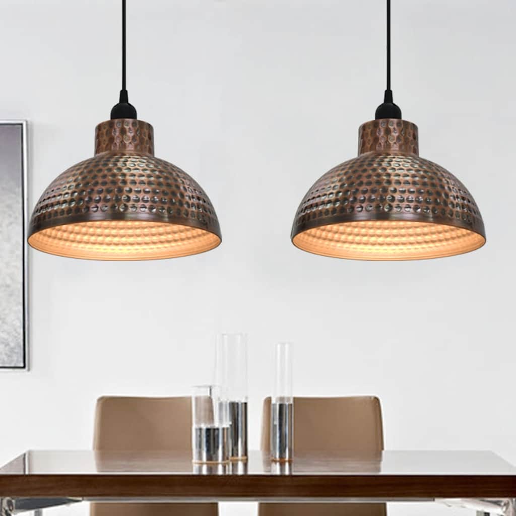 vidaXL Ceiling Lamp | Copper | High-quality metal | Standard |  Modern 3