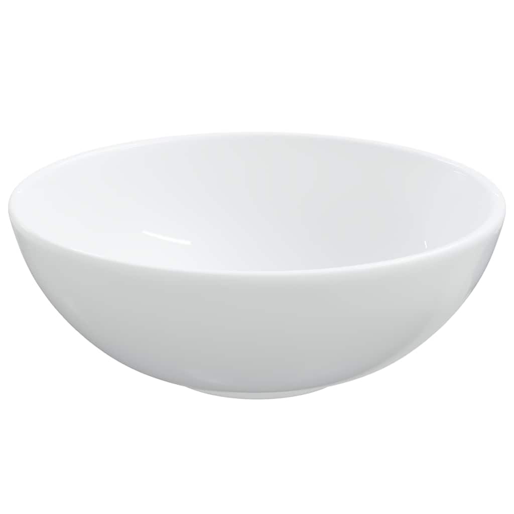 vidaXL Wash Basin White 28x28x10 cm Ceramic 5