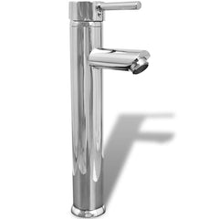 vidaXL Bathroom Mixer Tap Brass 1