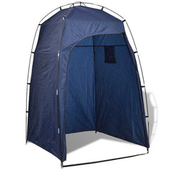 vidaXL Shower/WC/Changing Tent Blue 2