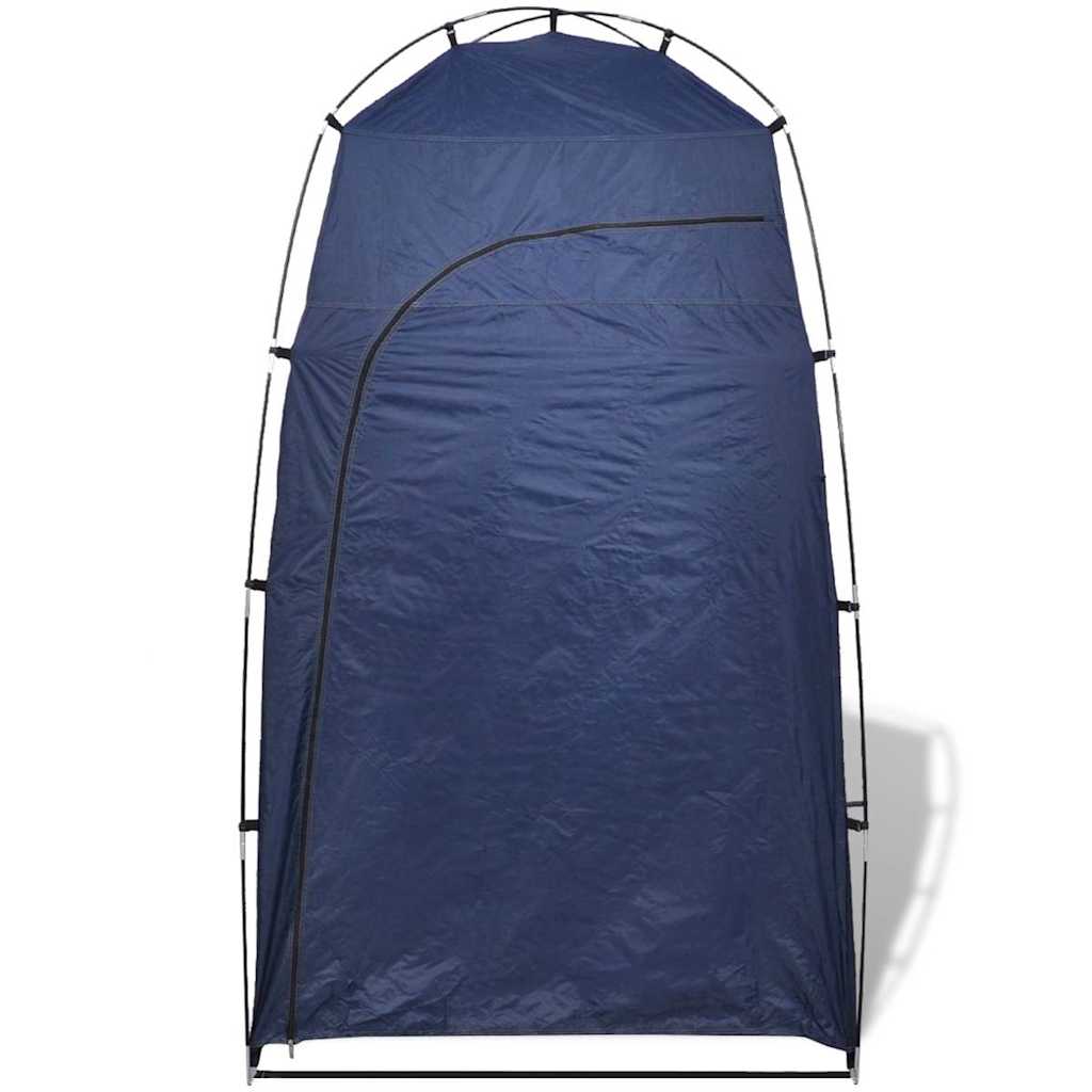 vidaXL Shower/WC/Changing Tent Blue 4