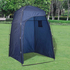 vidaXL Shower/WC/Changing Tent Blue 1