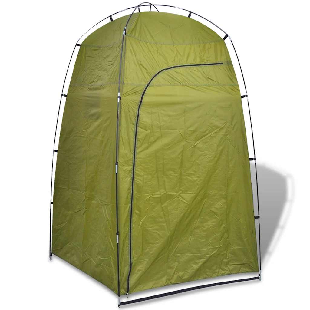 vidaXL Shower/WC/Changing Tent Green 3
