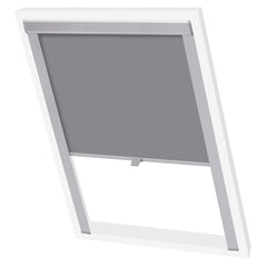vidaXL Blackout Roller Blinds Grey C02 GGL and GGU 1