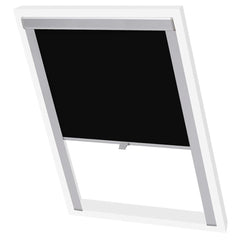 vidaXL Blackout Roller Blinds Black S08/608 GGL and GGU 1