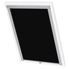 vidaXL Blackout Roller Blinds Black S08/608 GGL and GGU 2