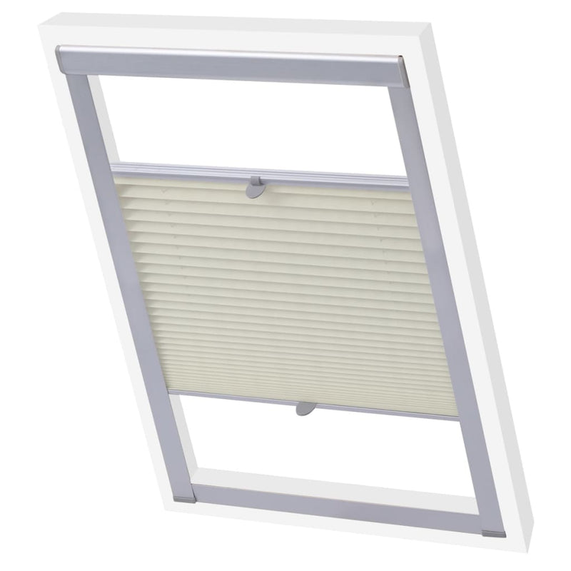 Pleated Blinds Cream 104