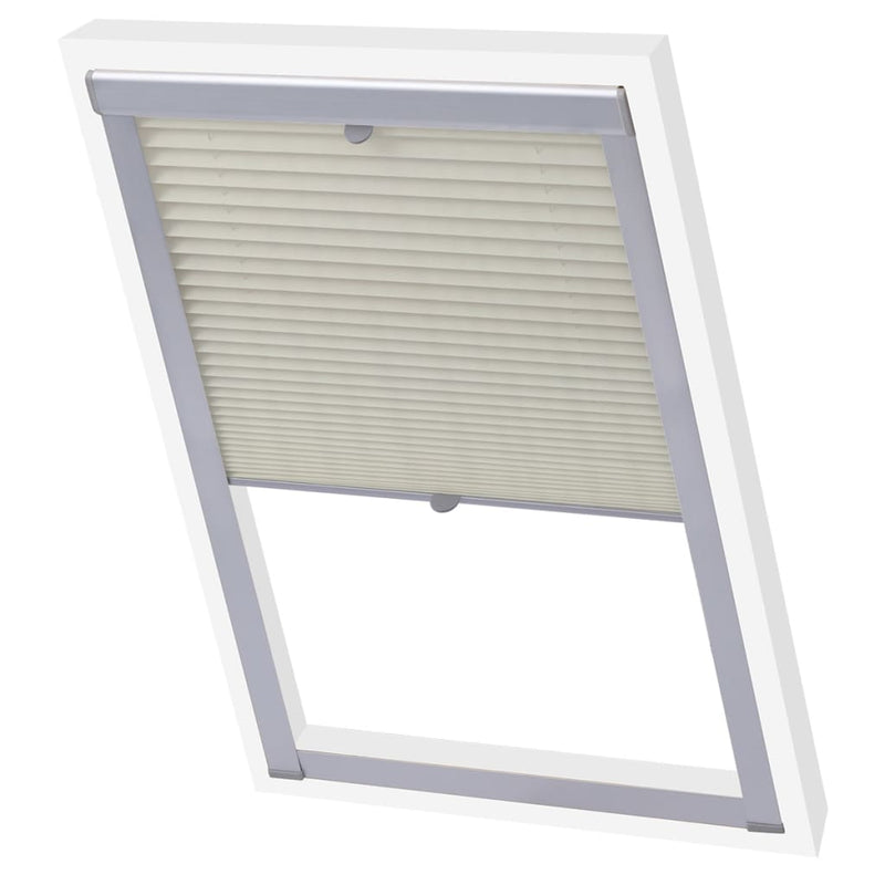 Pleated Blinds Cream 104