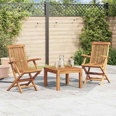 Folding Chairs Solid Teak Wood 2