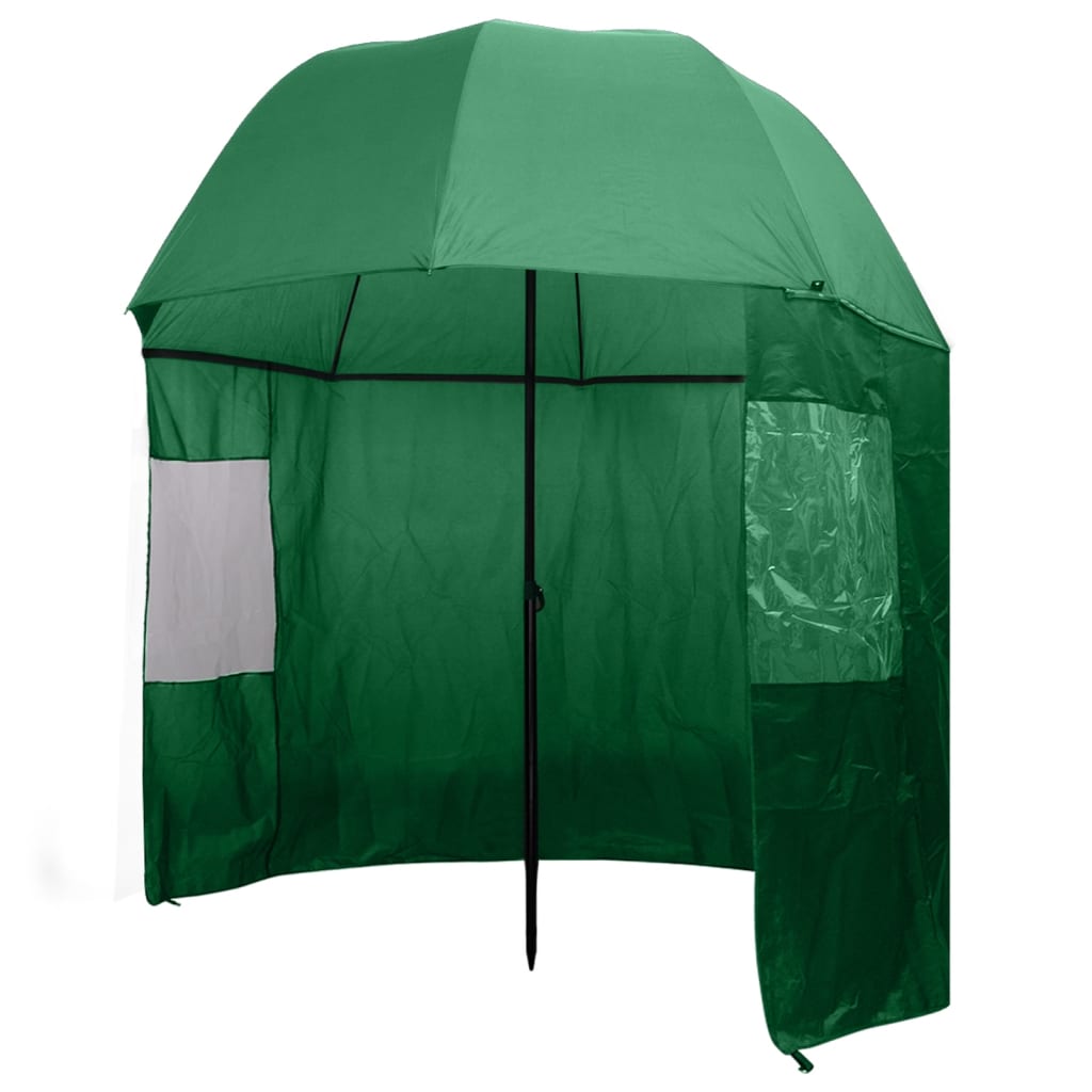 vidaXL Fishing umbrellas 300 x 240 cm Oxford Polyester Round 1