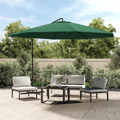 vidaXL Cantilever Garden Parasol 3.5 m Green 1