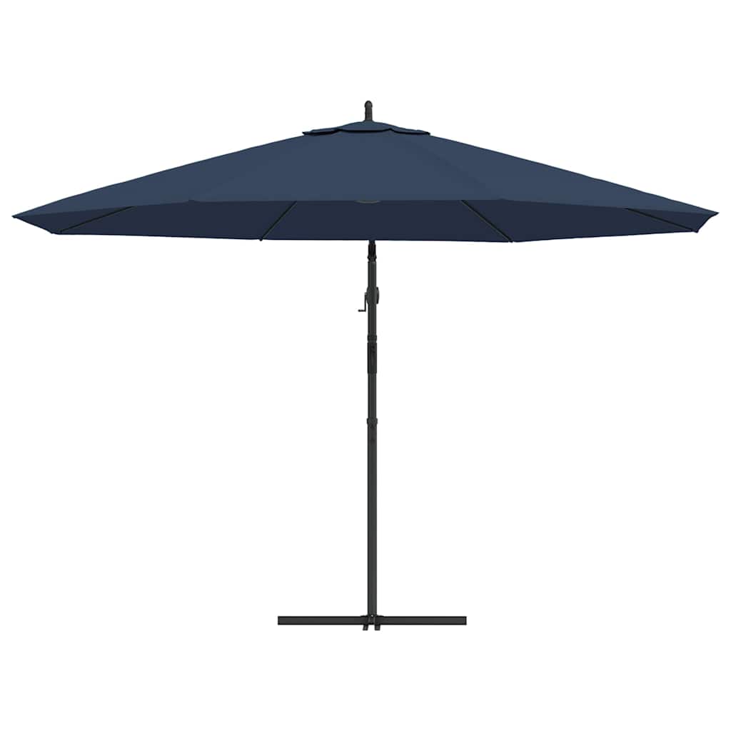 vidaXL Cantilever Garden Parasol 3.5 m Blue 5