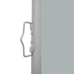 vidaXL Retractable Side Awning 160x600 cm Grey 3