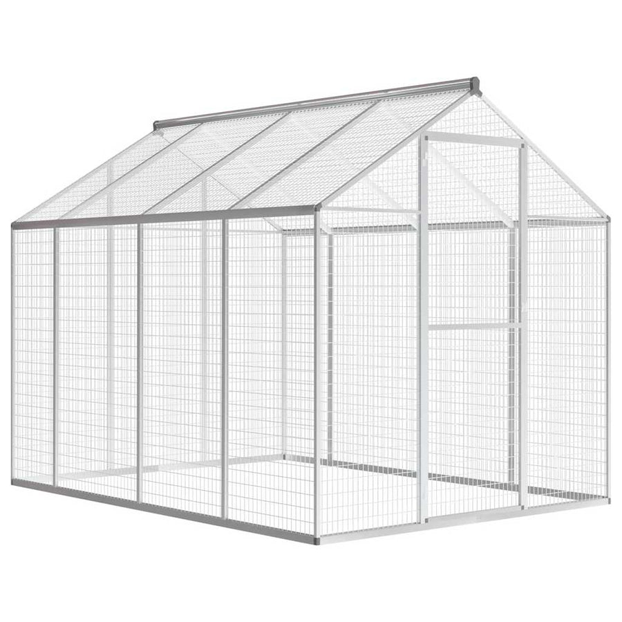 Outdoor Aviary Aluminium 178 cm 192 cm 242 cm