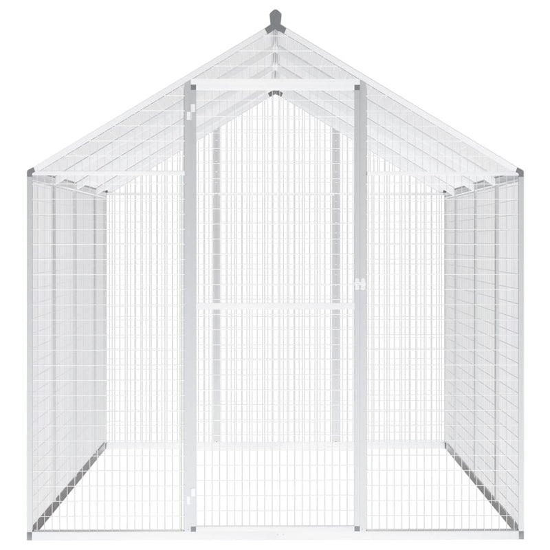 Outdoor Aviary Aluminium 178x242x192 cm