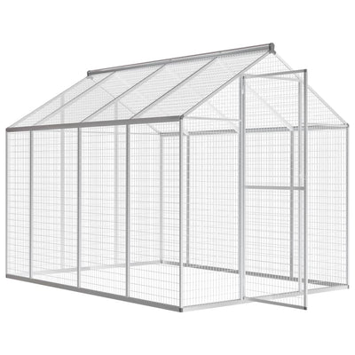 Outdoor Aviary Aluminium 178x242x192 cm