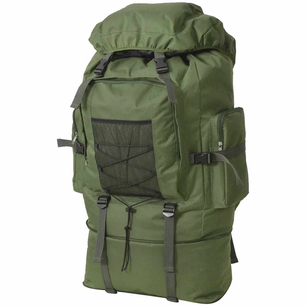 vidaXL Army-Style Backpack XXL 100 L Green 1