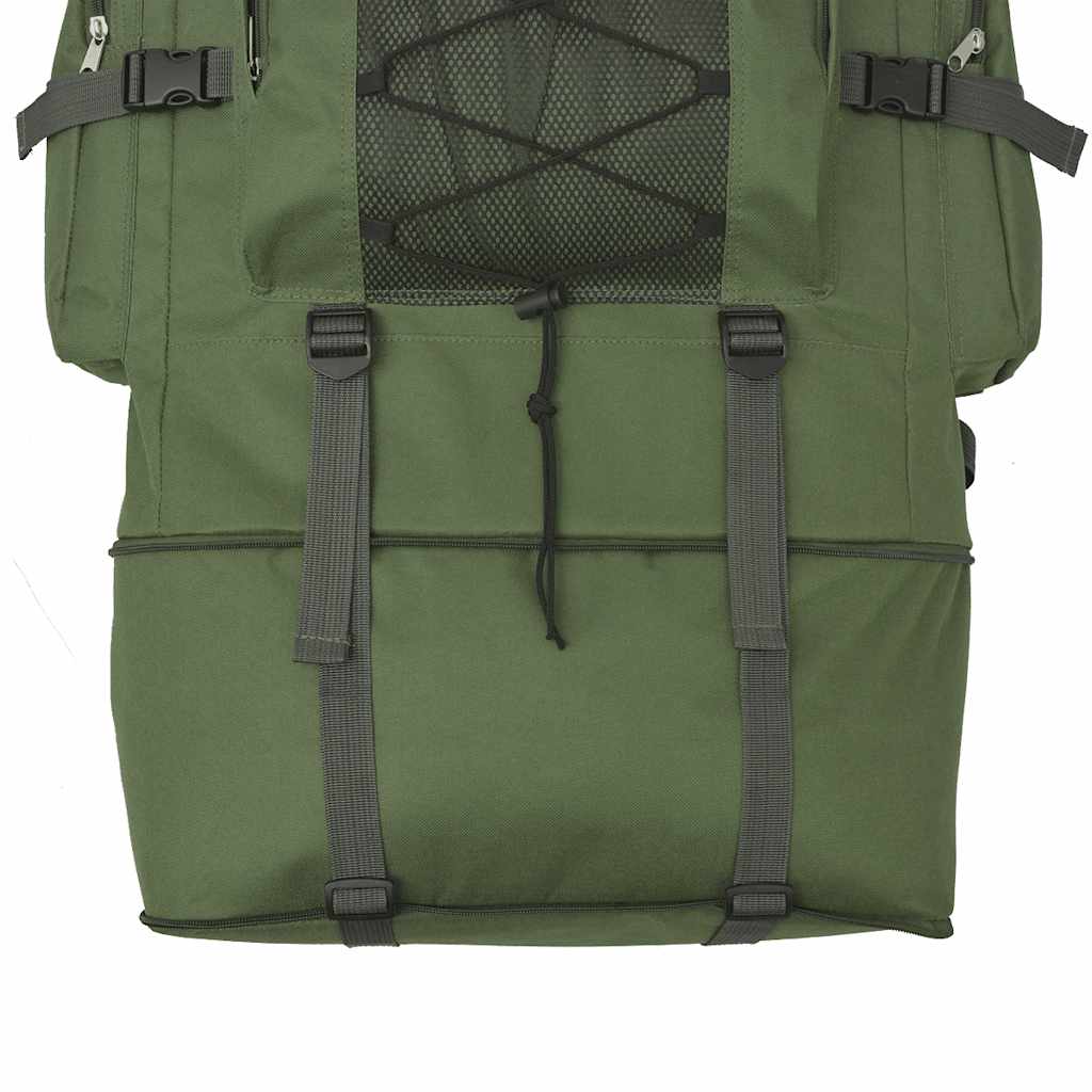 vidaXL Army-Style Backpack XXL 100 L Green 5