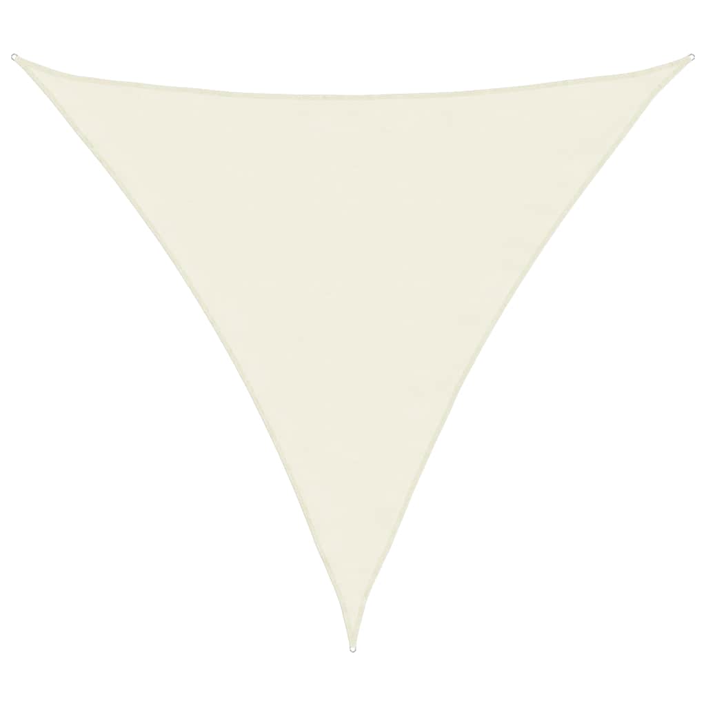 vidaXL Sunshade | Cream | PU coated oxford fabric | 5x5x5 m 2