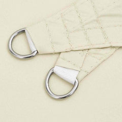 vidaXL Sunshade | Cream | PU coated oxford fabric | 5x5x5 m 5
