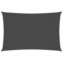 vidaXL Sunshade Sail Oxford Fabric Rectangular 2x4 m Anthracite 2