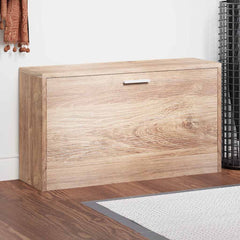 vidaXL Shoe Rack | Oak | MDF and Engineered Wood | Medium | Shoe Rack 1