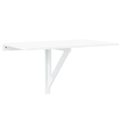 vidaXL Folding Table | White | Engineered wood | Compact | Foldable 2