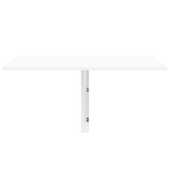 vidaXL Folding Table | White | Engineered wood | Compact | Foldable 4