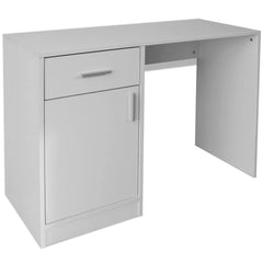 vidaXL Desk | White | Engineered wood, MDF | 100x40x73 cm | Computer Desk 2