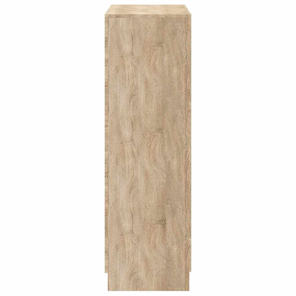 vidaXL Shoe Rack | Oak | Engineered wood | Medium | Shoe Rack | Rectangular 5