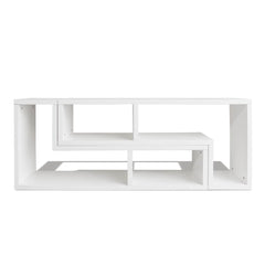 243066 vidaXL TV Cabinet Double L-Shaped White 4