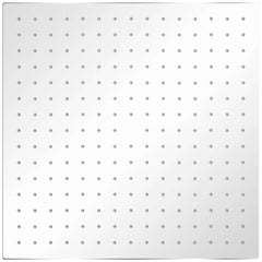 vidaXL Rain Shower Head Stainless Steel 40x40 cm Square 2