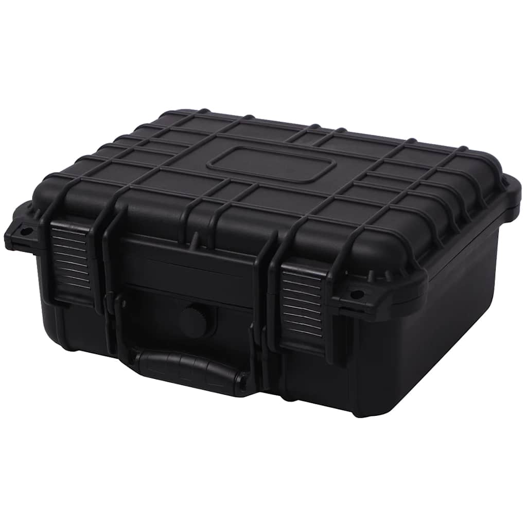 142168 vidaXL Protective Equipment Case 35x29,5x15 cm Black 1