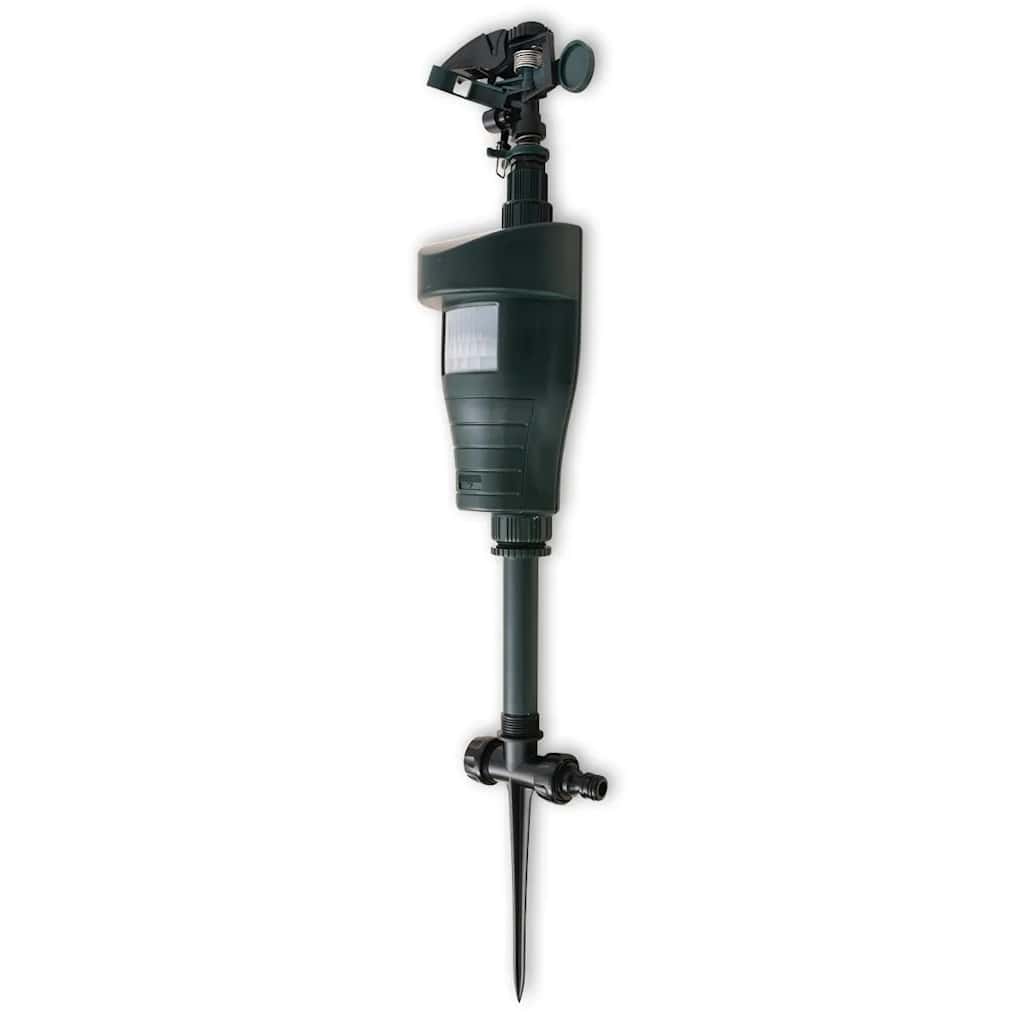 vidaXL Animal Repellent | Dark green and black | ABS | Adjustable | Portable 1