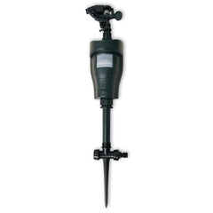 vidaXL Animal Repellent | Dark green and black | ABS | Adjustable | Portable 2
