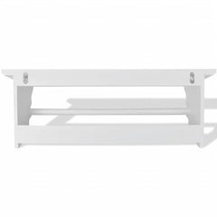 vidaXL Coat Rack | White | MDF | Medium | Coat Rack | Rectangular | Baroque 4
