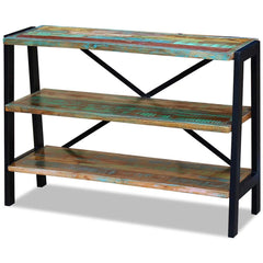 243274 vidaXL Sideboard 3 Shelves Solid Reclaimed Wood 3