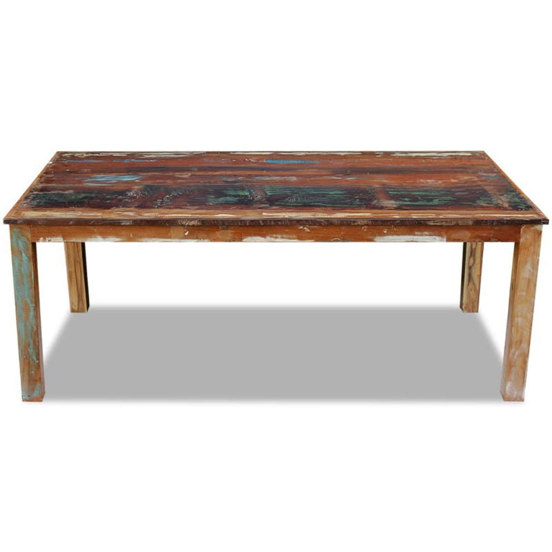 Dining Table Solid Reclaimed Wood 200x100x76 cm