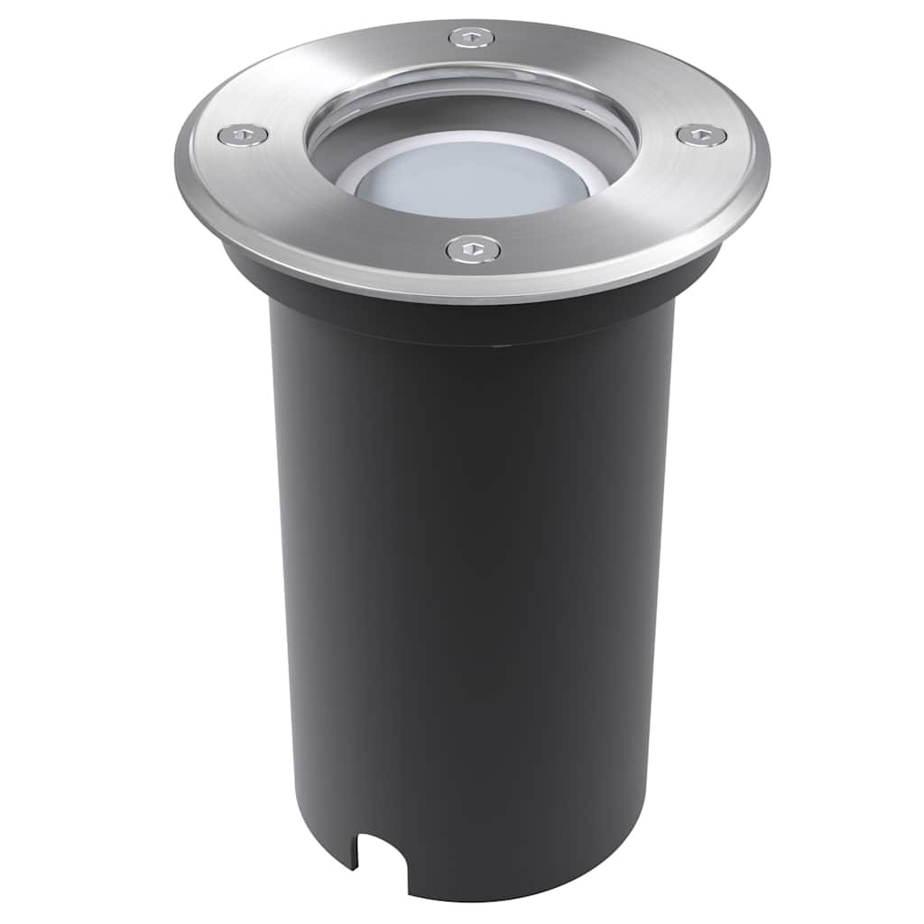 vidaXL Outdoor LED Ground Lights 3 pcs Round 4